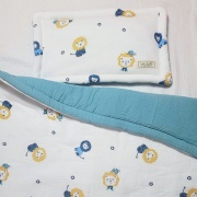 Set chăn ga gối đệm bằng vải muslin vải xô mềm mại